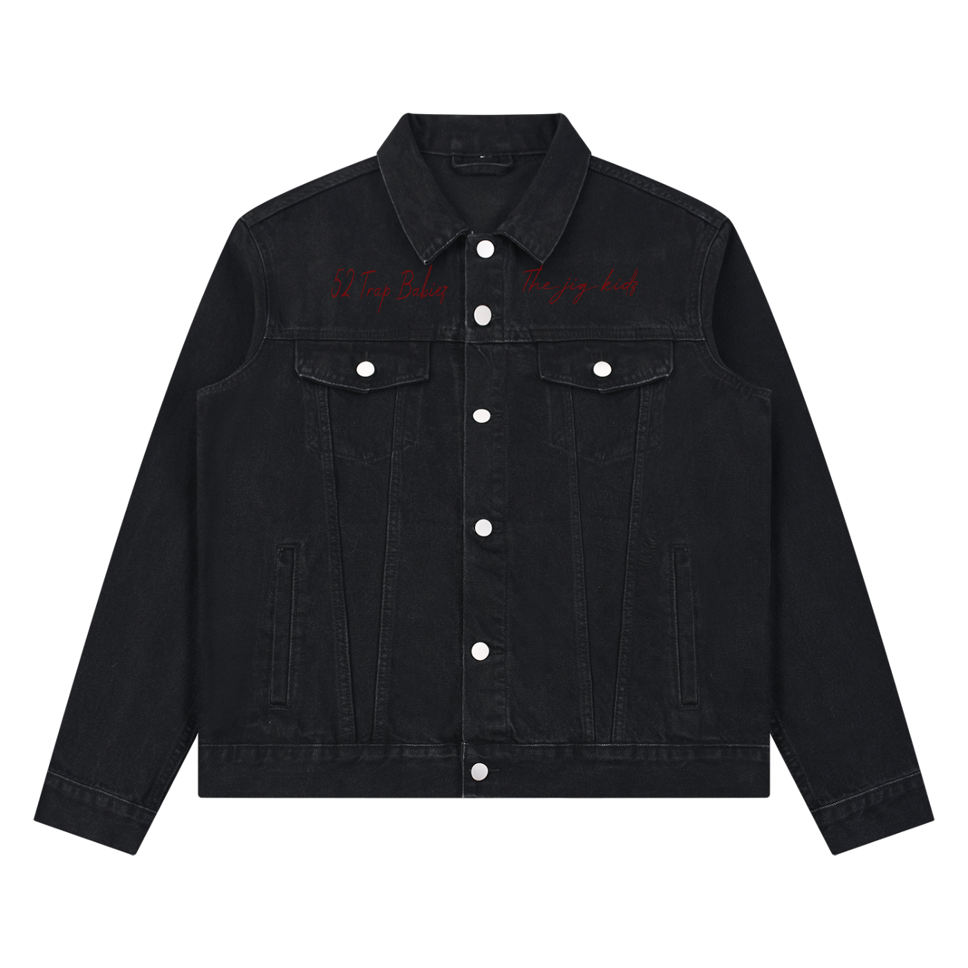 Unisex Vintage Wash Denim Jacket