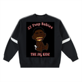 Oversized Crewneck Taped Sweatshirt