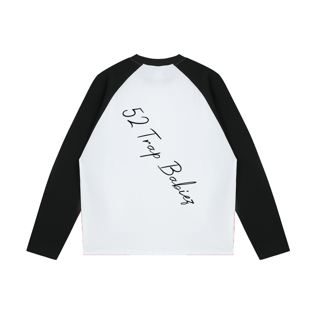 Color-Blocked Raglan Long-Sleeve T-Shirt