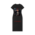Women's V-Neck Short Sleeve Maxi Dress