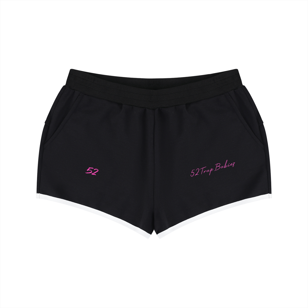 Women's Retro Contrast Binding Shorts