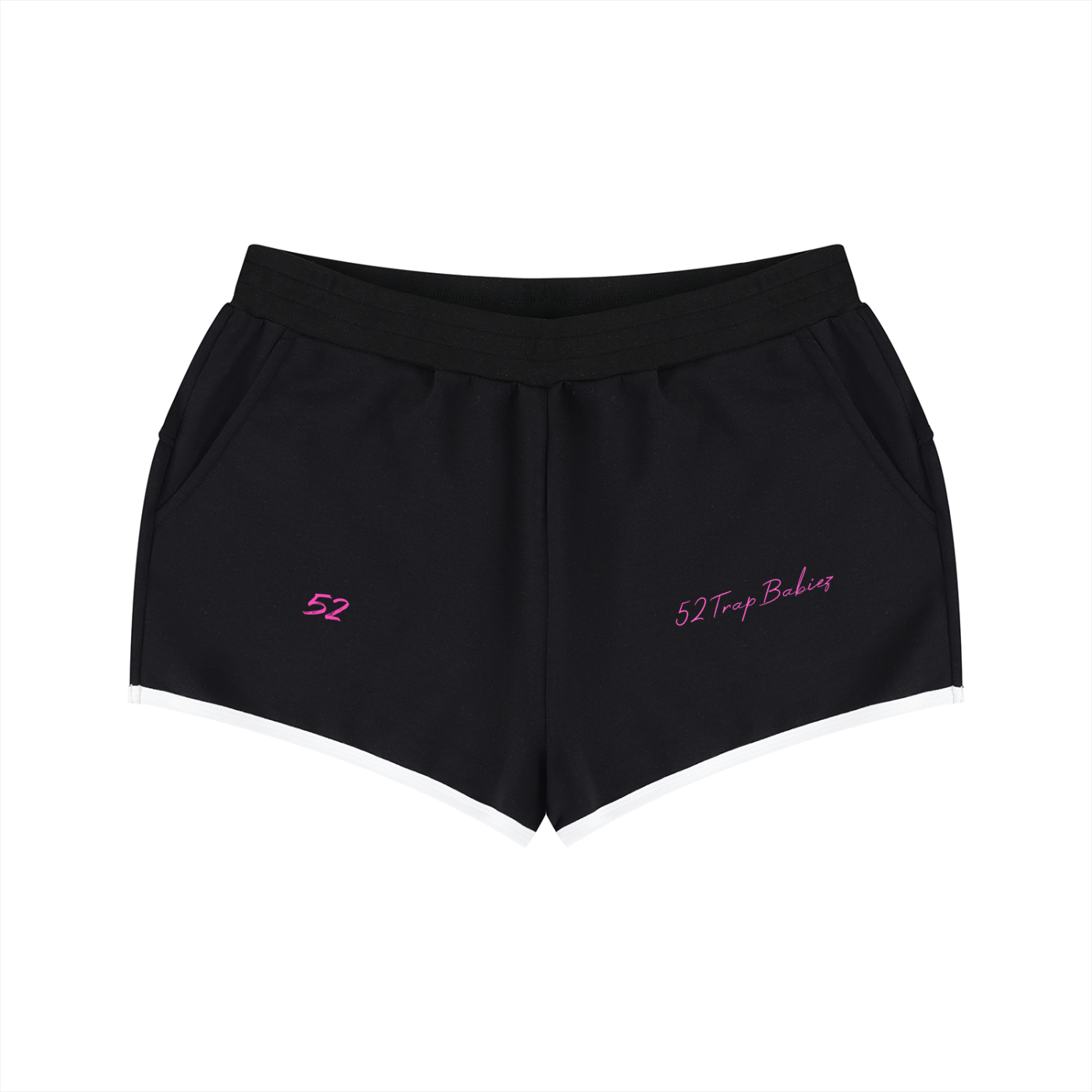 Women's Retro Contrast Binding Shorts