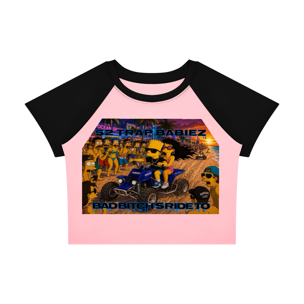 Women’s Raglan Color Block Baby T-Shirt