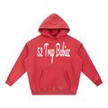 Snow Wash Fleece Oversize Hoodie