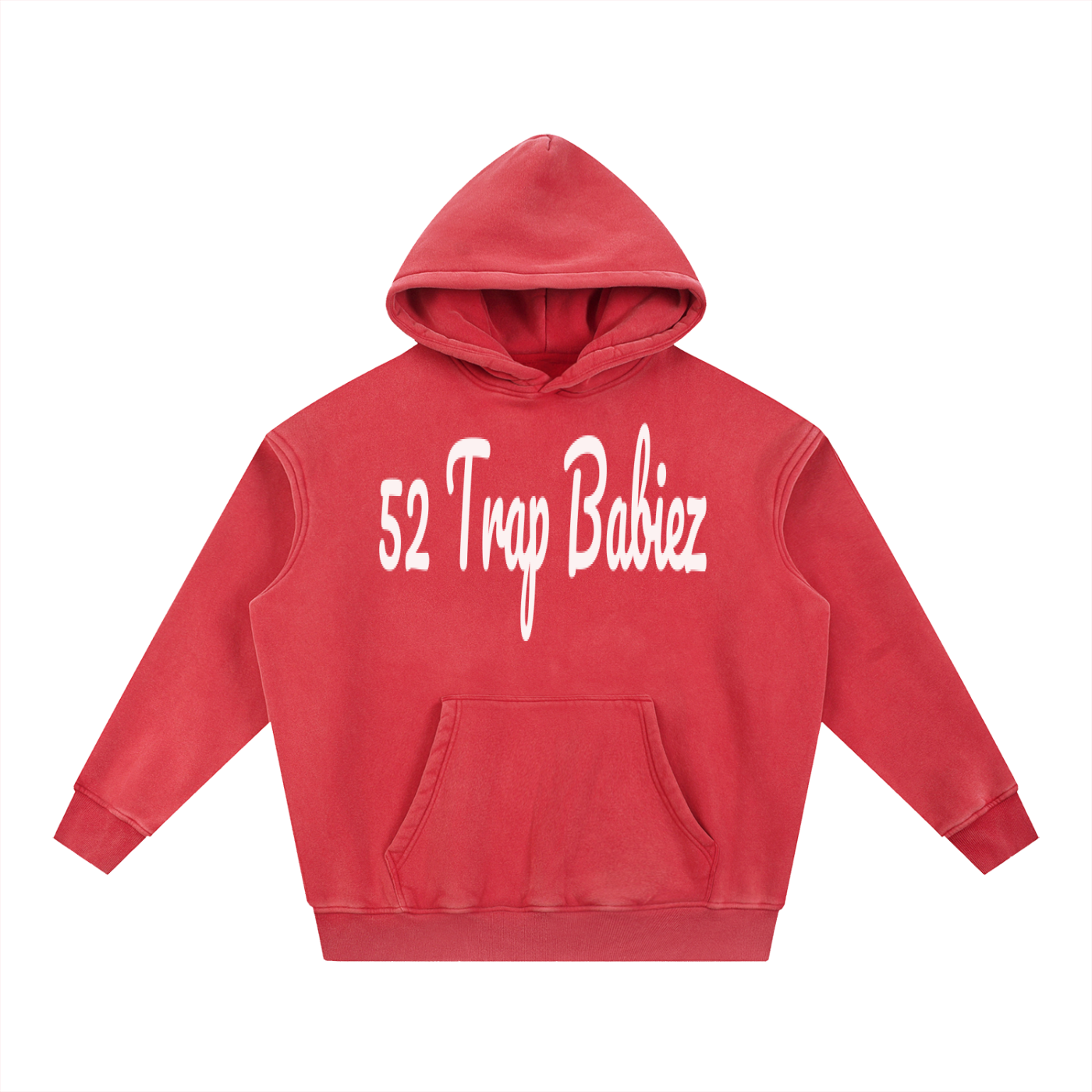 Snow Wash Fleece Oversize Hoodie