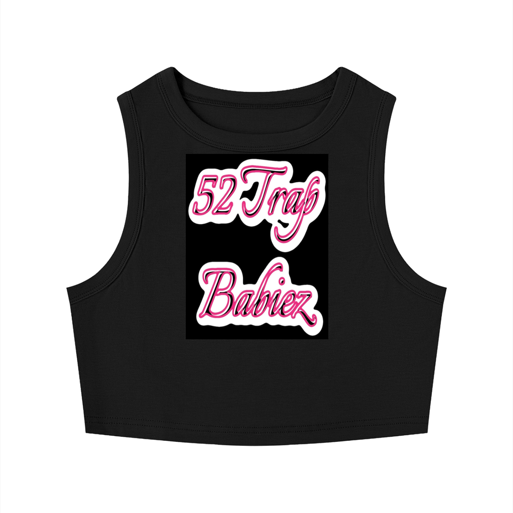 Women's Tight Crewneck Crop Tank Top