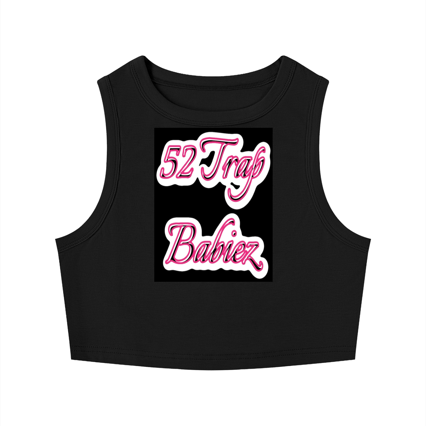 Women's Tight Crewneck Crop Tank Top