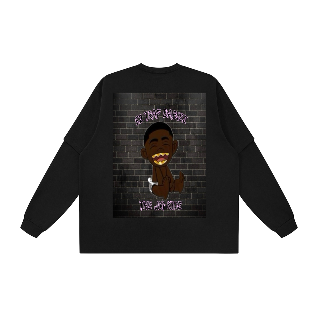 Unisex Layered Oversized T-Shirt