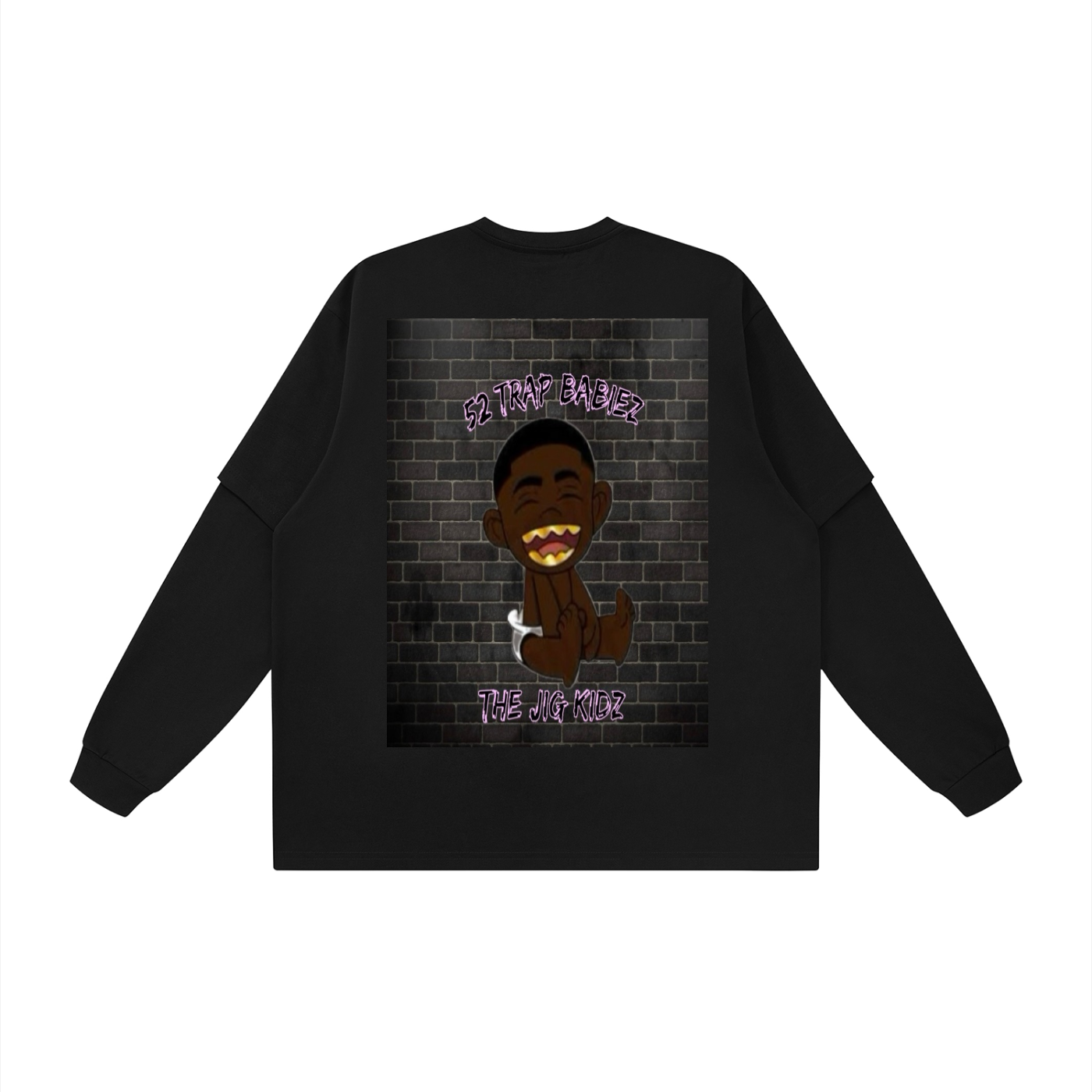 Unisex Layered Oversized T-Shirt