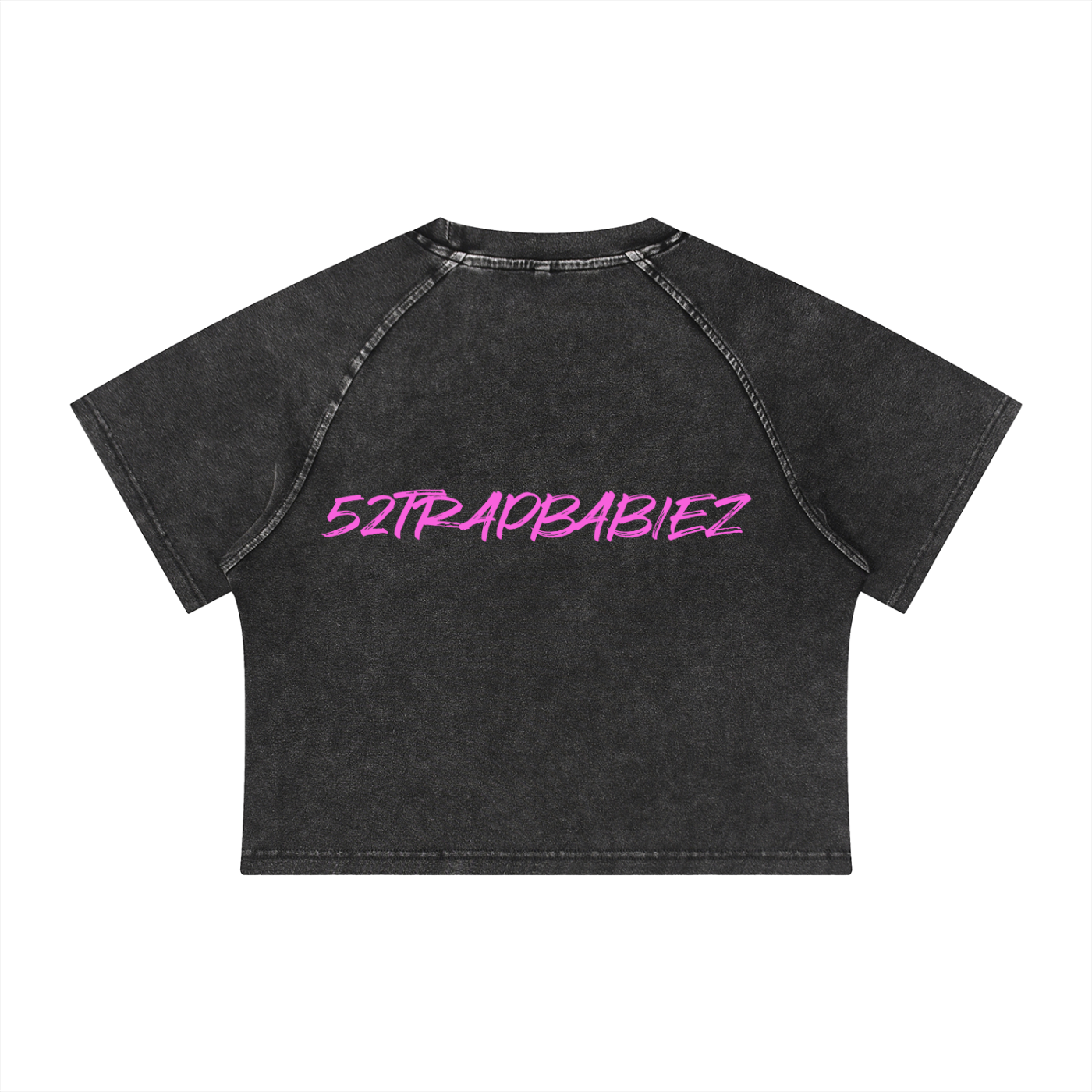 Women's Mineral Wash Raglan Crop T-Shirt