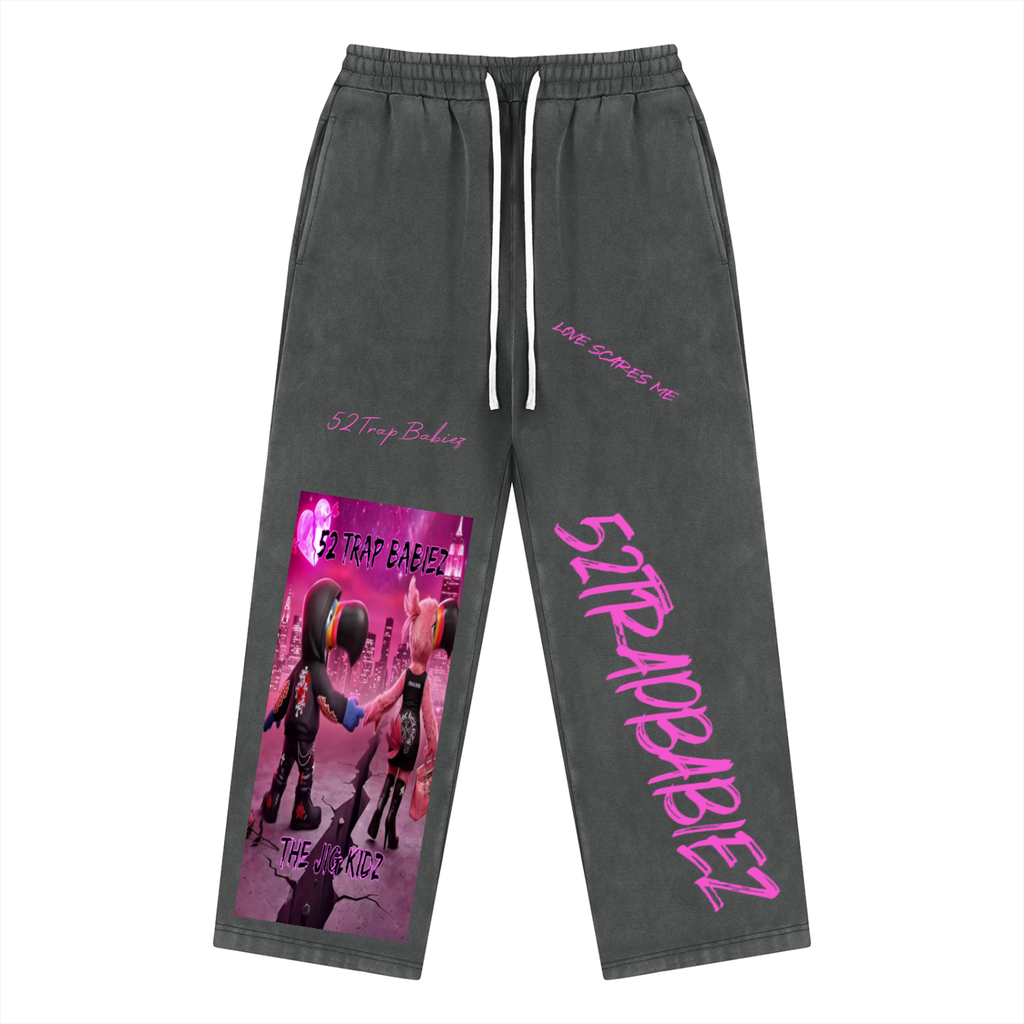 Unisex Vintage Wash Fleece Sweatpants