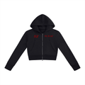 Women’s Slim Crop Full Zip Hoodie