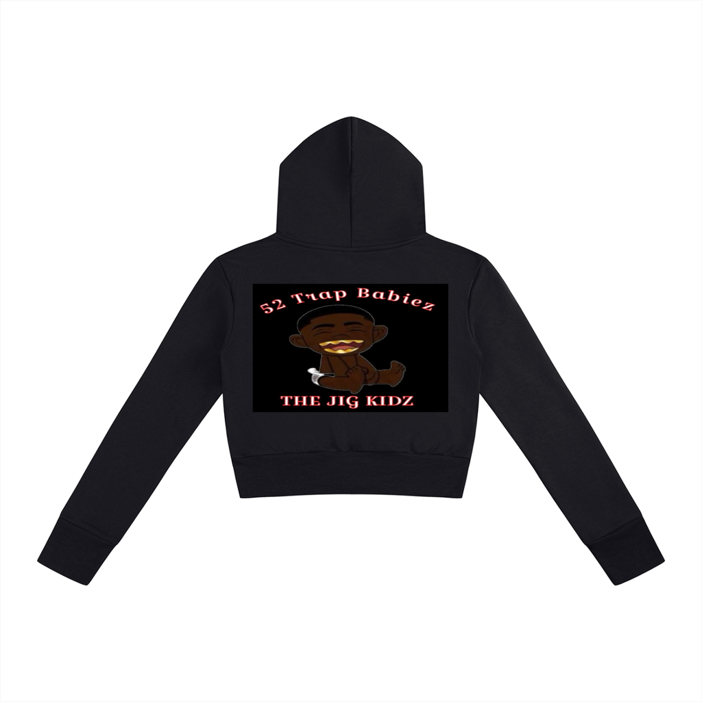Women’s Slim Crop Full Zip Hoodie