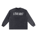 Snow Washed Frayed Edge T-Shirt
