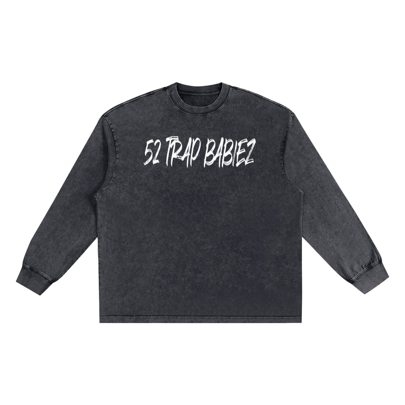 Snow Washed Frayed Edge T-Shirt
