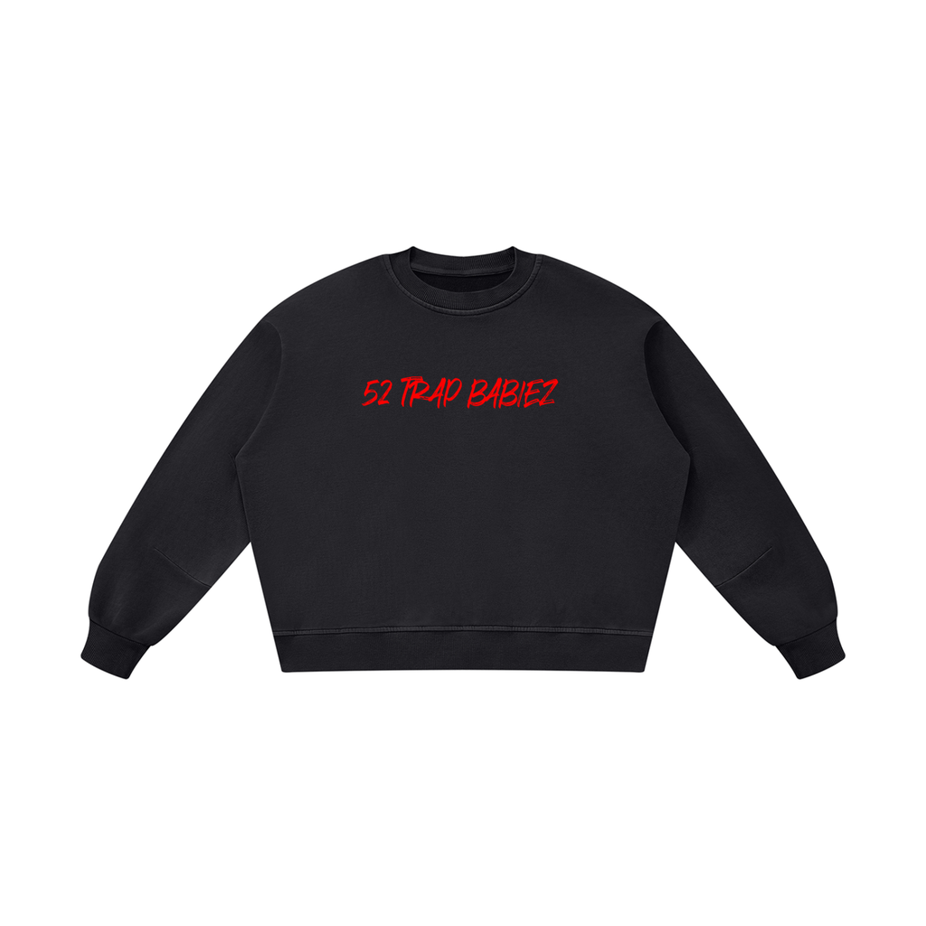Unisex Boxy Vintage Washed Sweatshirt