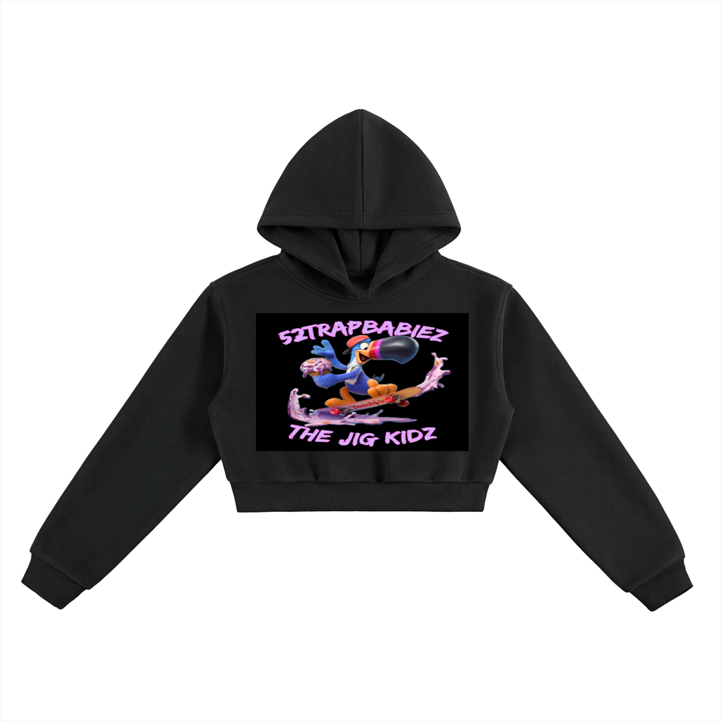 Essential Cropped Hoodie