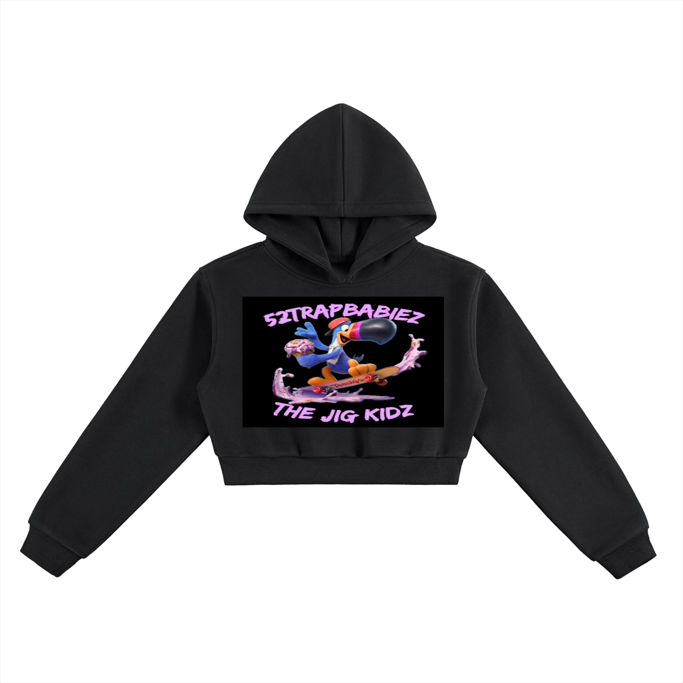Essential Cropped Hoodie