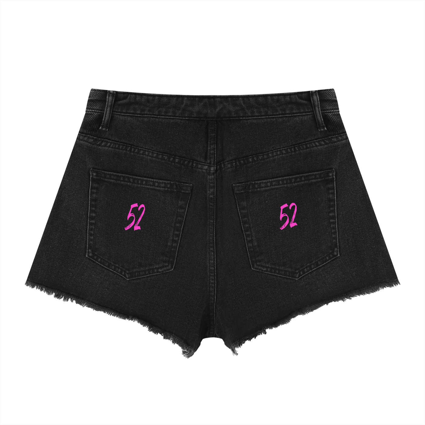 Women’s Vintage Wash High Rise Denim Shorts