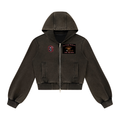 Women’s Vintage Wash Full Zip Hoodie