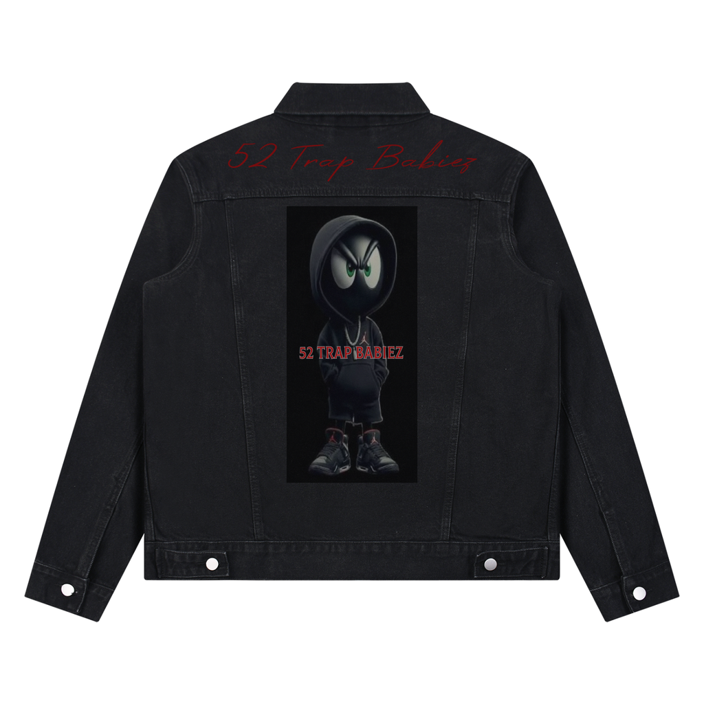 Unisex Vintage Wash Denim Jacket