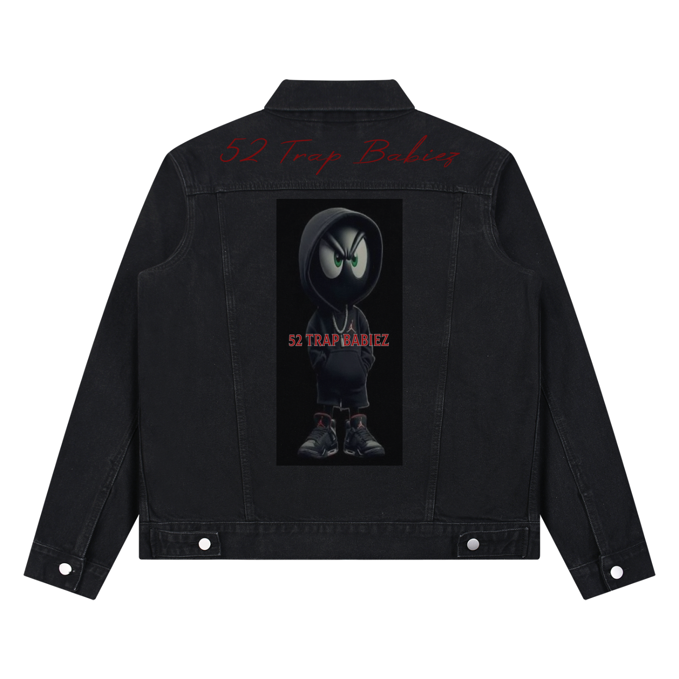 Unisex Vintage Wash Denim Jacket