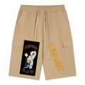 Unisex Drawstring Cargo Shorts