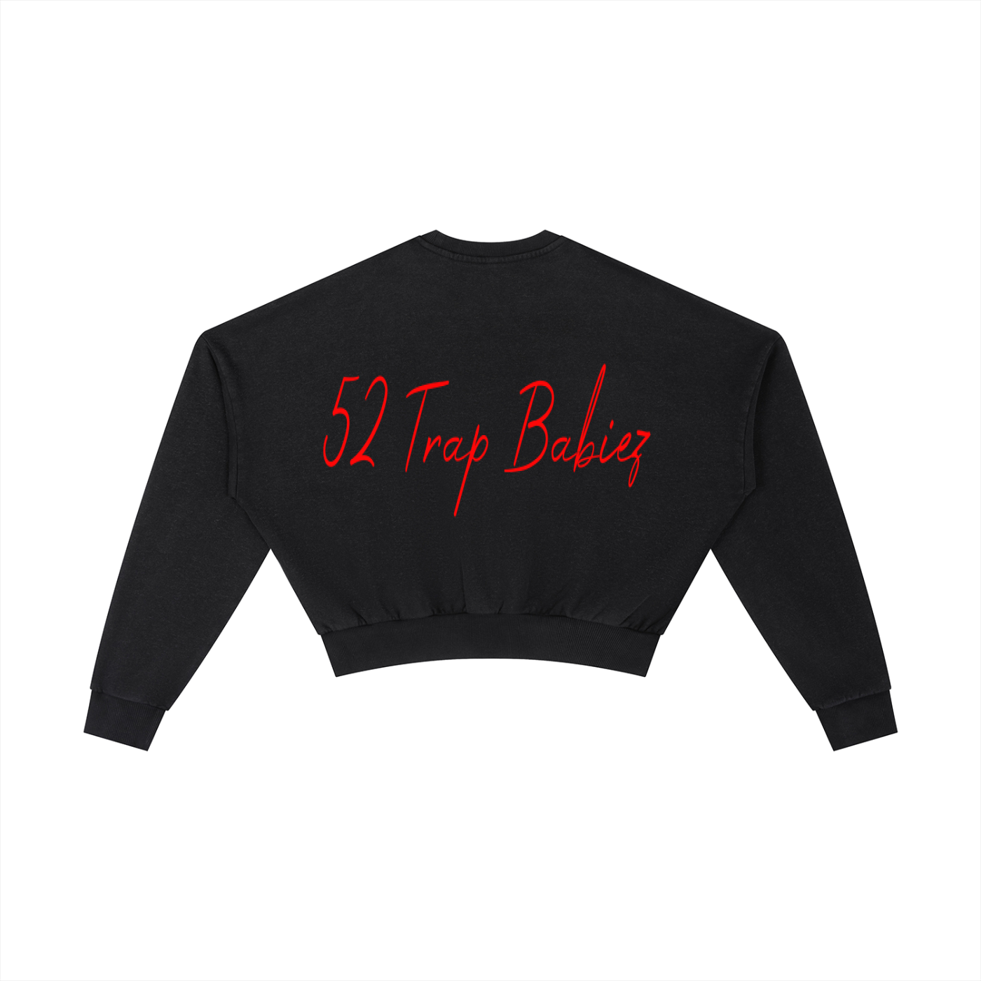 Vintage Washed Cropped Sweatshirt