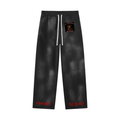 Unisex Sunfade Wide Leg Fleece Sweatpants