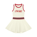 Women's Color Block A-Line Sleeveless Dress