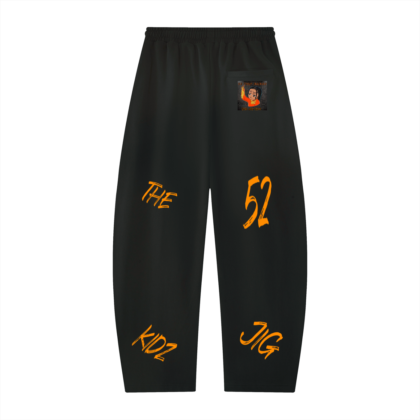 Unisex Heavyweight Barrel Leg Sweatpants