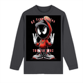Crew Neck Drop Shoulder Long Sleeve Shirt