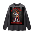 Gradient Washed Long Sleeve T-Shirt