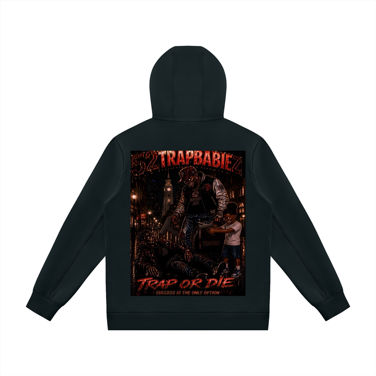 Unisex Regular Fit Full Zip Hoodie
