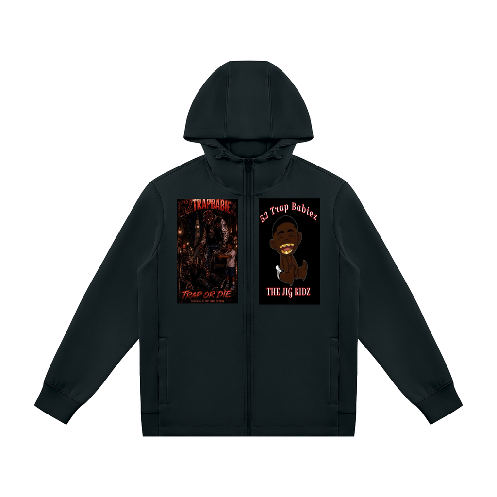 Unisex Regular Fit Full Zip Hoodie