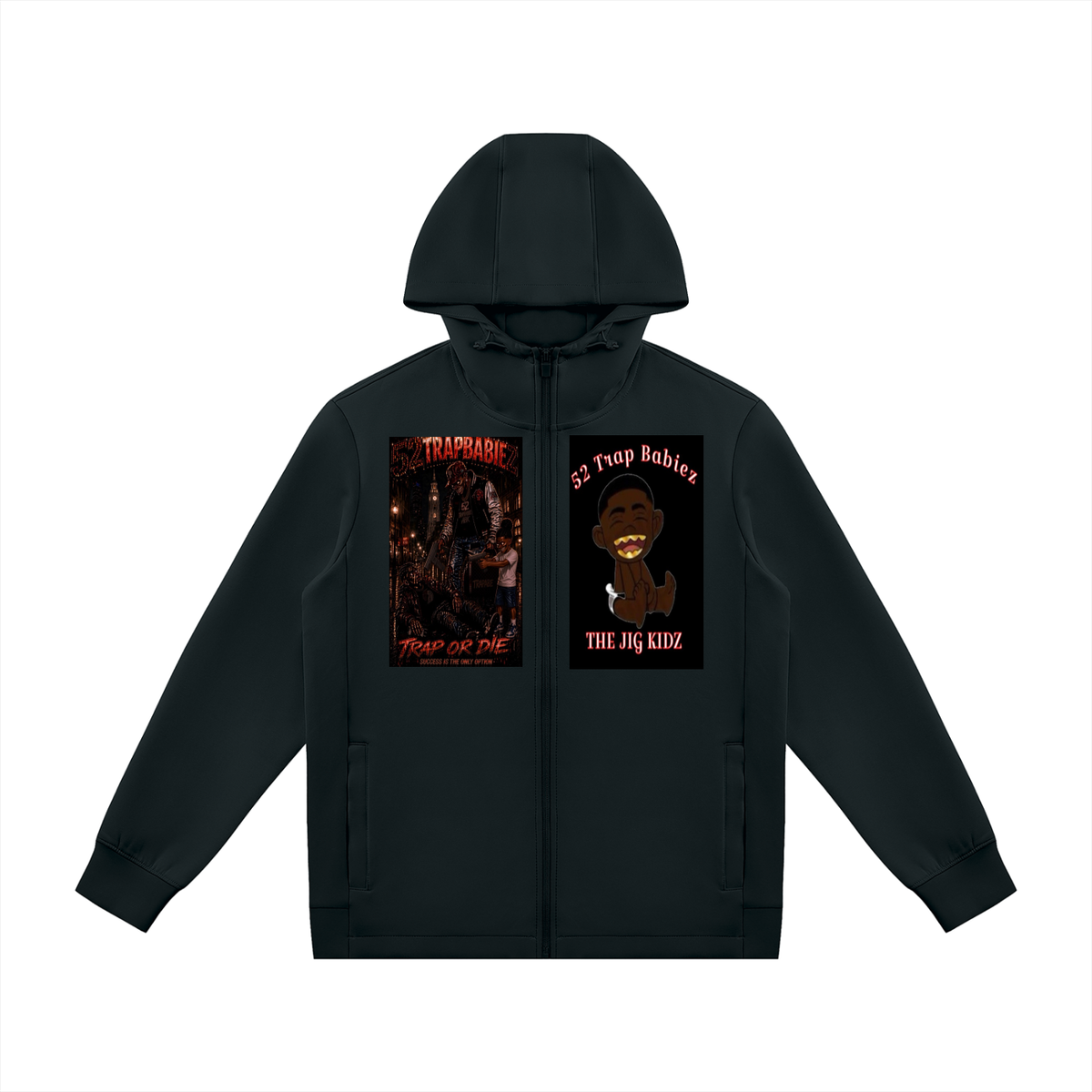 Unisex Regular Fit Full Zip Hoodie