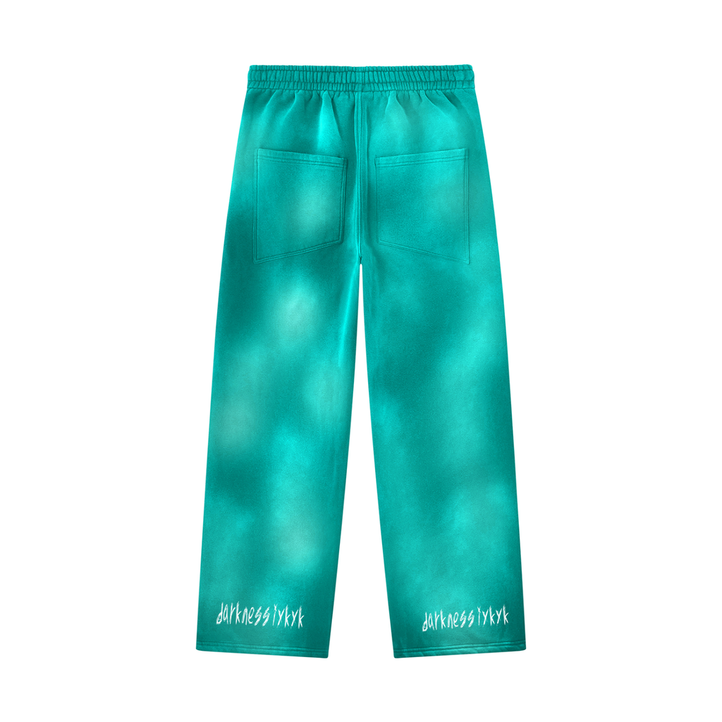 Unisex Sunfade Wide Leg Fleece Sweatpants