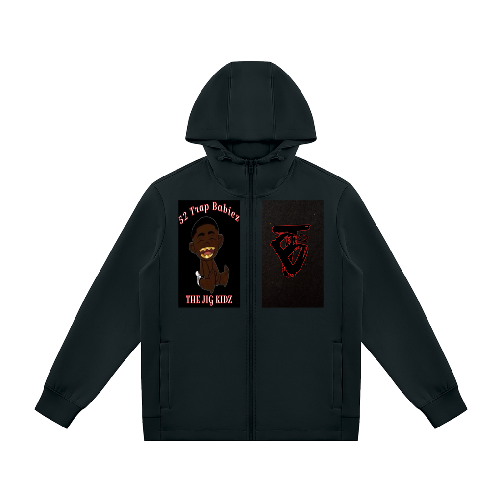 Unisex Regular Fit Full Zip Hoodie