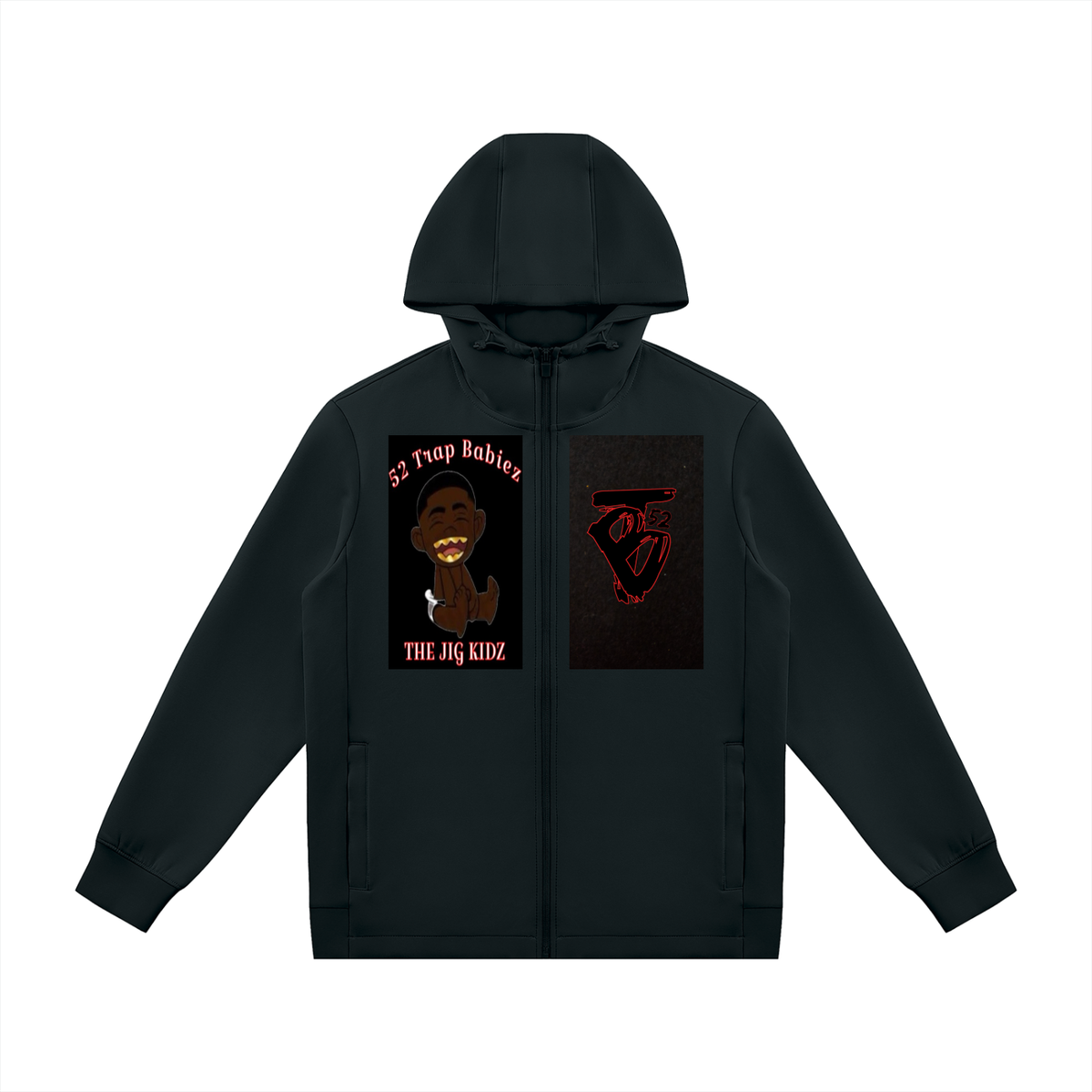 Unisex Regular Fit Full Zip Hoodie