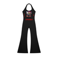 Women’s Halter Flared Jumpsuit