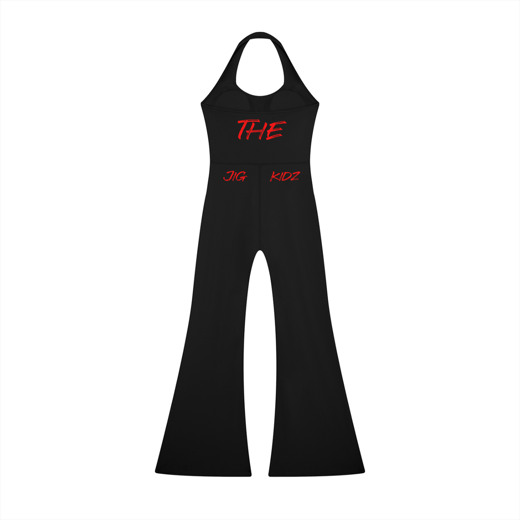 Women’s Halter Flared Jumpsuit