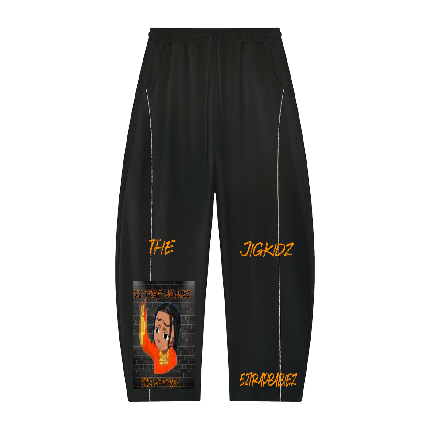 Unisex Heavyweight Barrel Leg Sweatpants