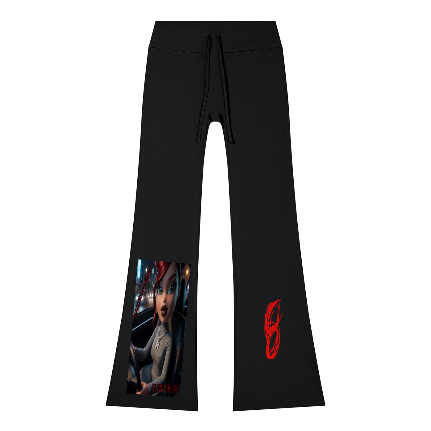 Women’s Flared Drawstring Yoga Pants