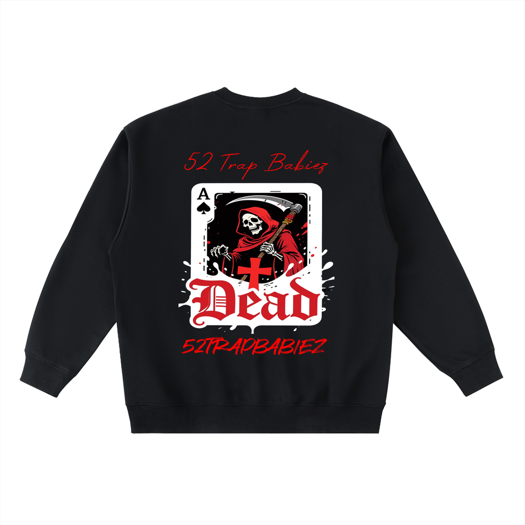 Oversized Crewneck Taped Sweatshirt