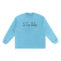Snow Washed Frayed Edge T-Shirt