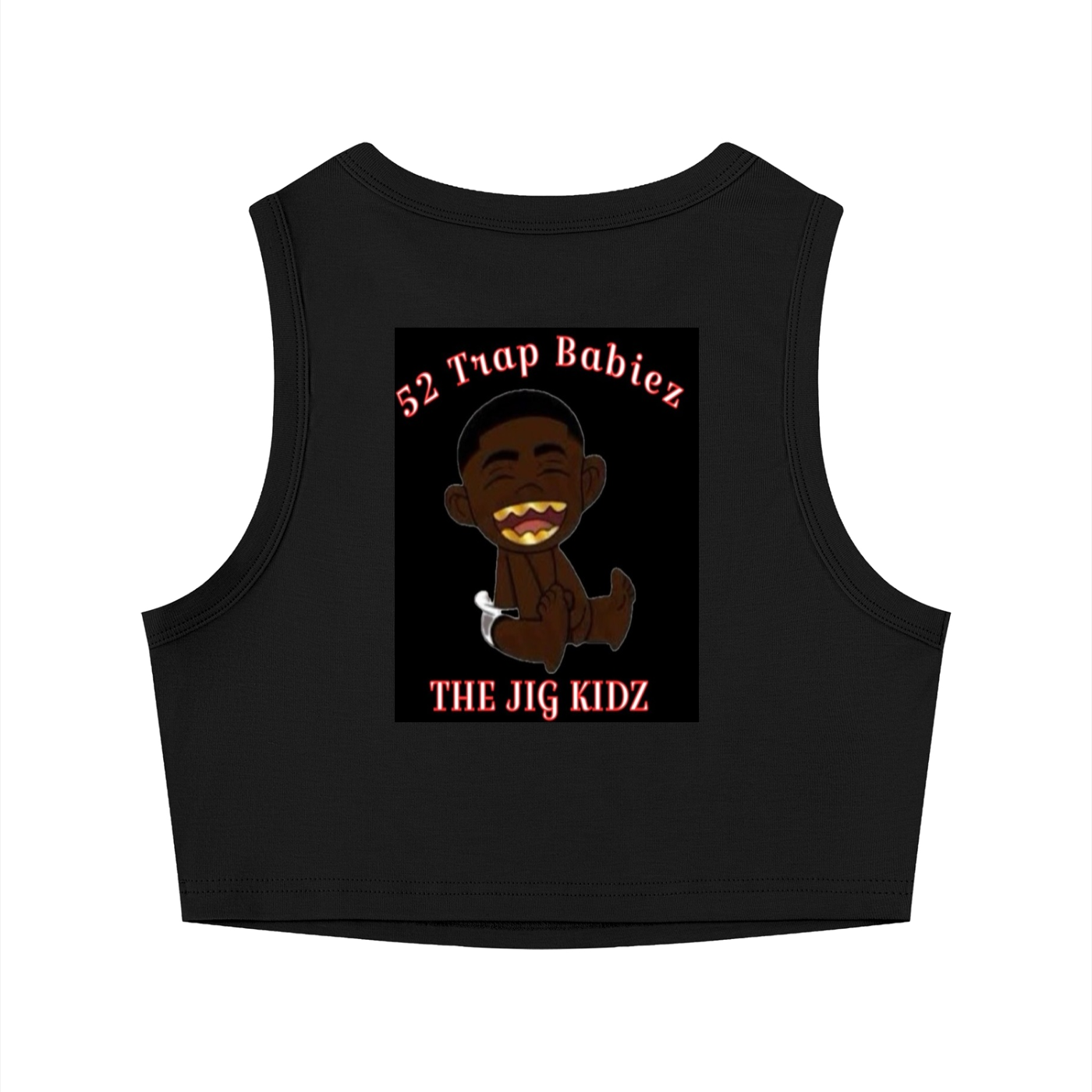 Women's Tight Crewneck Crop Tank Top