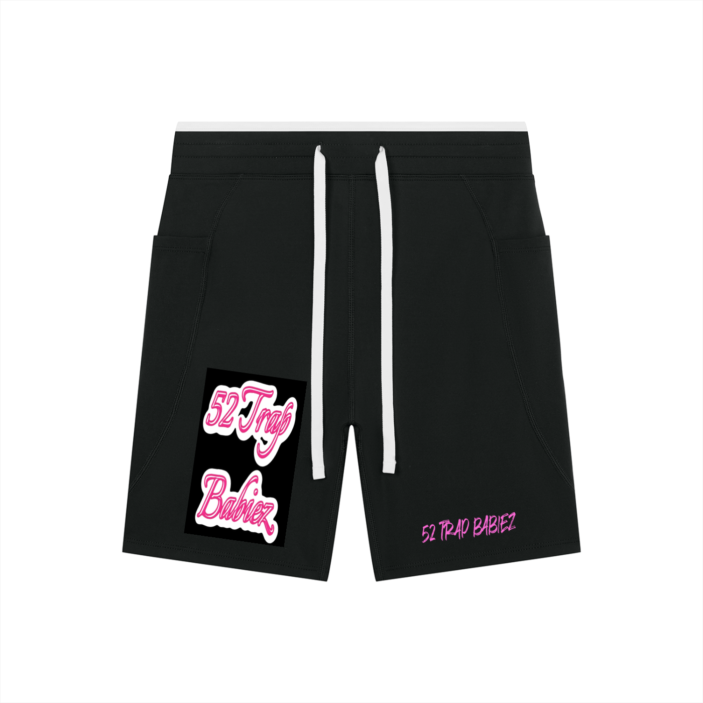 Women's High Rise Color Block Yoga Shorts