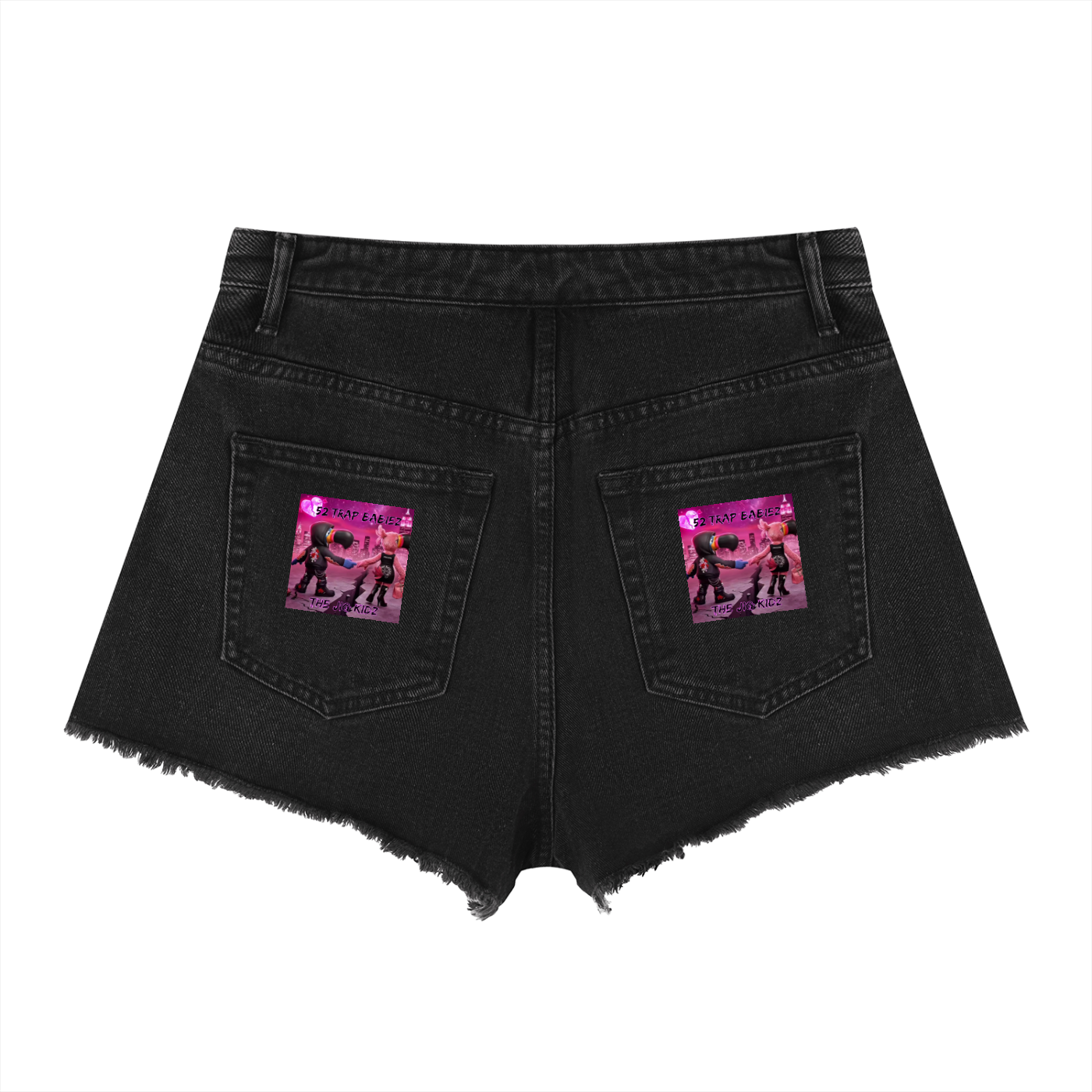 Women’s Vintage Wash High Rise Denim Shorts