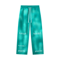 Unisex Sunfade Wide Leg Fleece Sweatpants