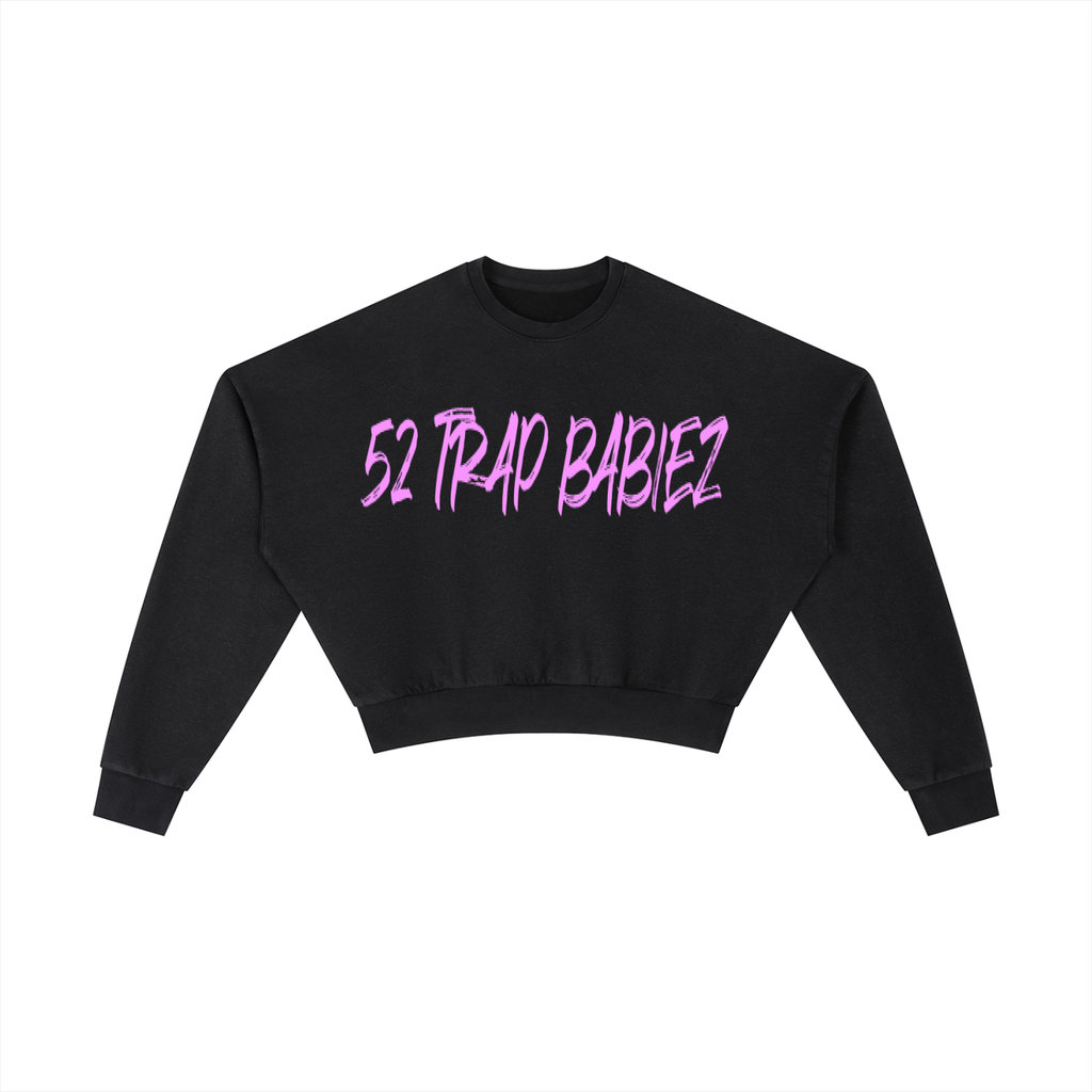 Vintage Washed Cropped Sweatshirt